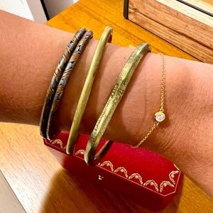 African Gold & Bronze Bracelets